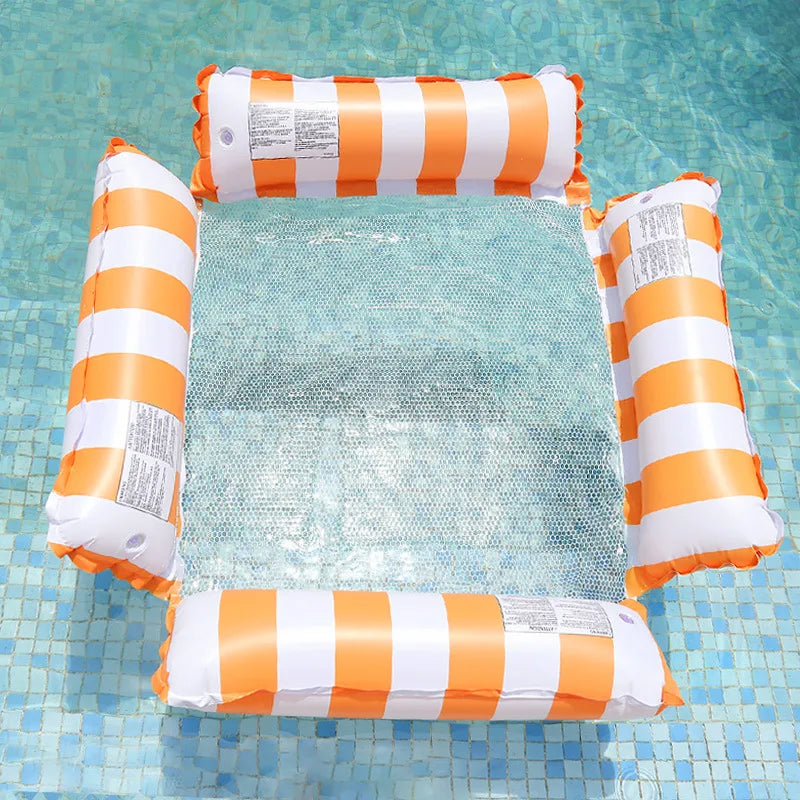 Casual Stripe Pvc Swim Ring Swimming Accessories