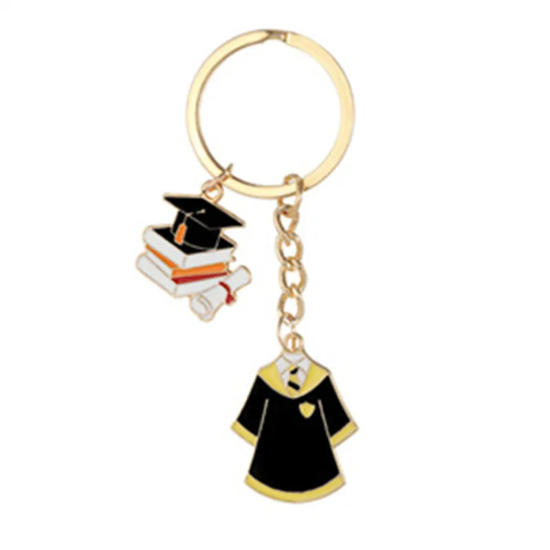 1 Piece Modern Style Simple Style Book Alloy Stamping Stoving Varnish Plating Unisex Screw Clasp Closure Keychain