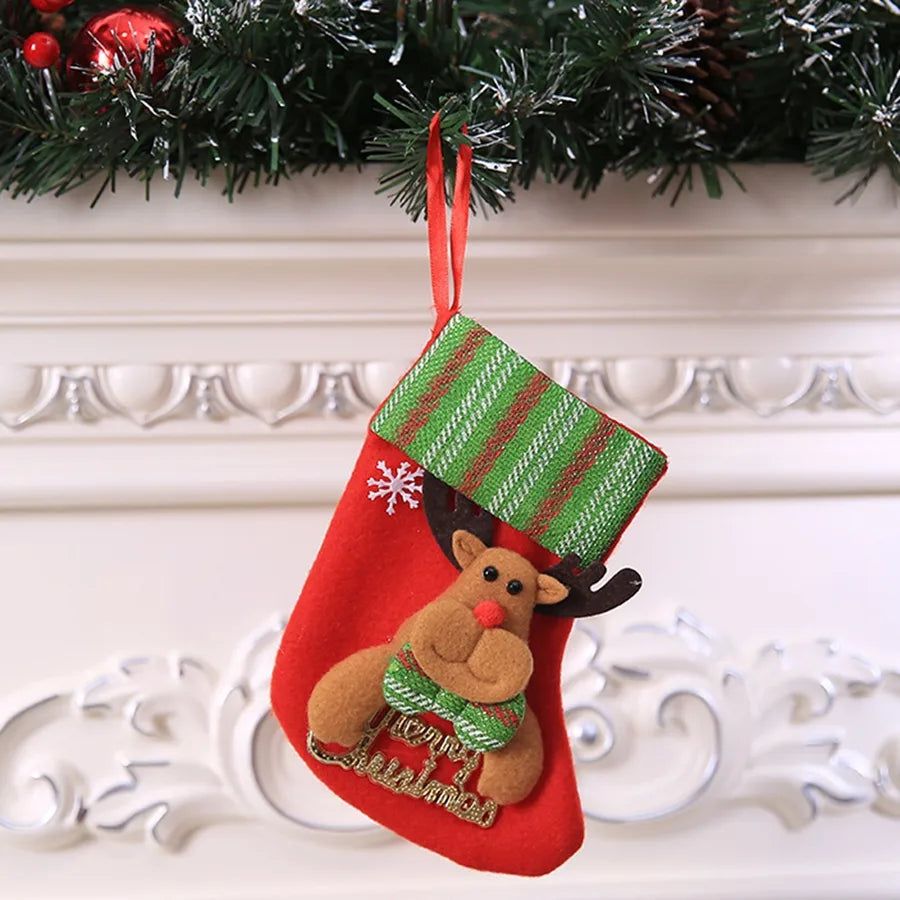 christmas cute santa claus snowman cloth party christmas socks