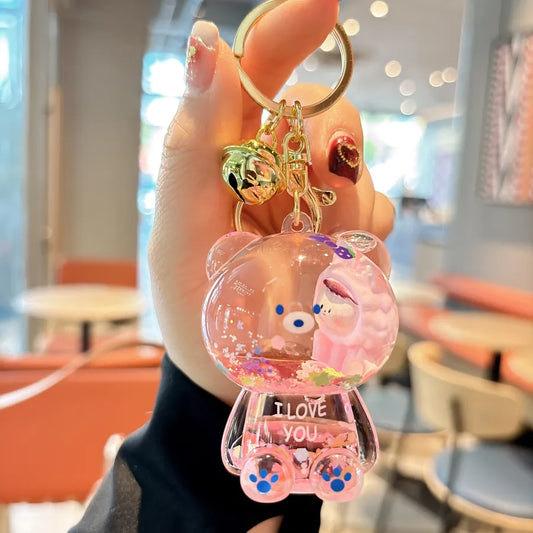 1 Piece Cute Cartoon Character Acrylic Unisex Bag Pendant Keychain