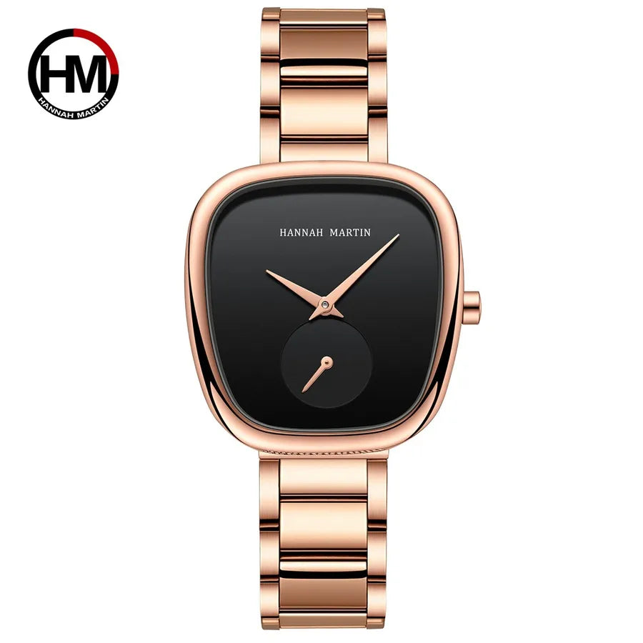 fashion round jewelry buckle quartz women's watches