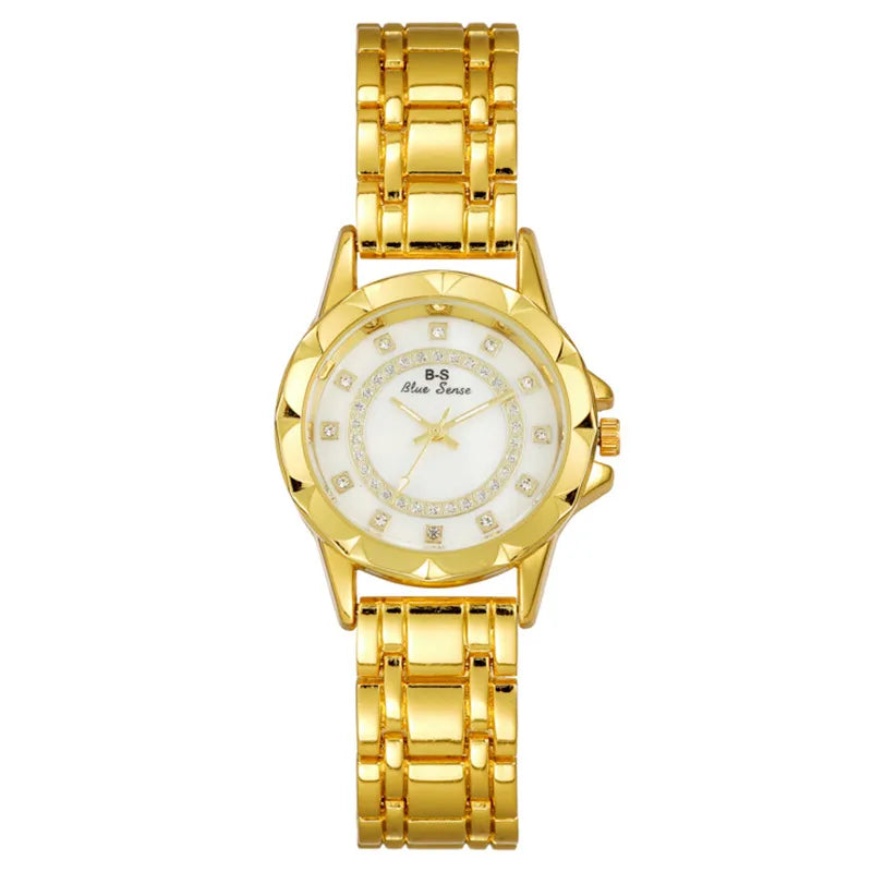 Simple Style Geometric Jewelry Buckle Quartz Watch Women's Watches