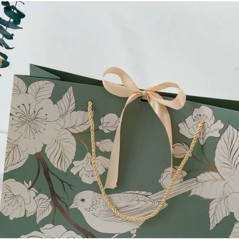 shopping packaging clothing gift jewelry portable kraft paper bags