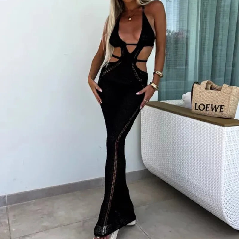 Women's Stripe Sexy Cover Ups