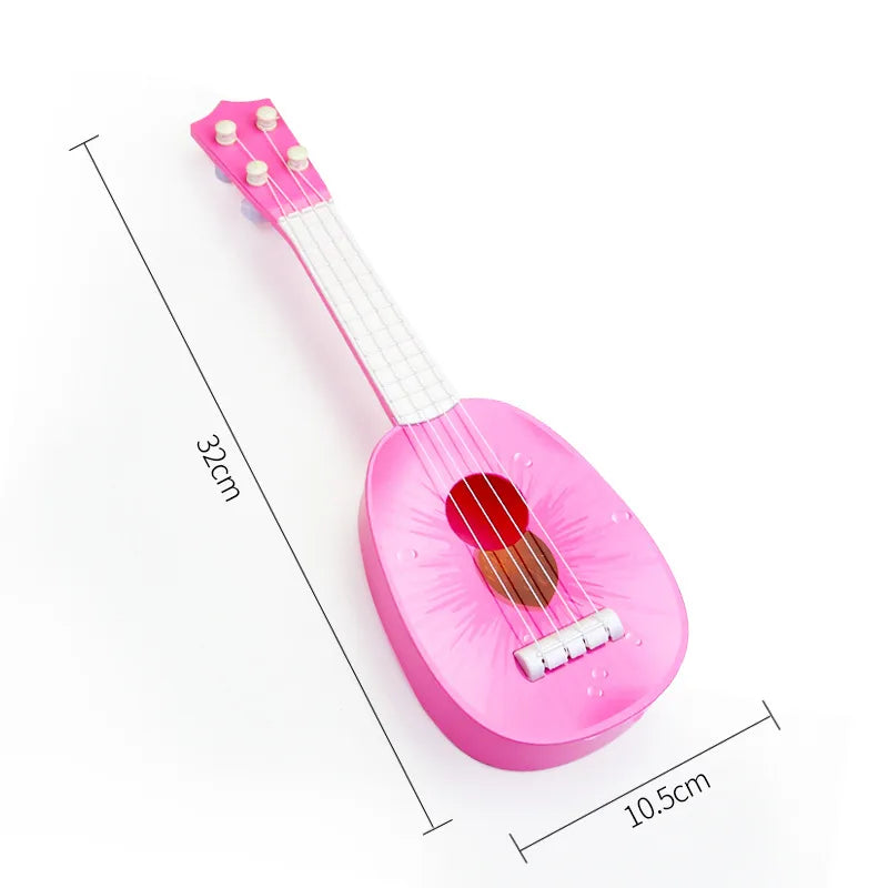 children's musical instrument peach watermelon lime plastic toys