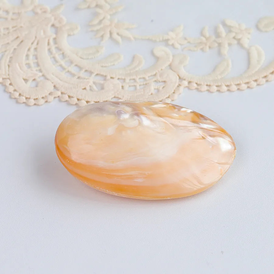 Natural Shell Jewelry Display Tray Decorative Ornament Shell Tray Nordic Style Craftsmanship Shell Pattern Jewelry Stand