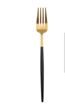 casual solid color stainless steel tableware 1 piece