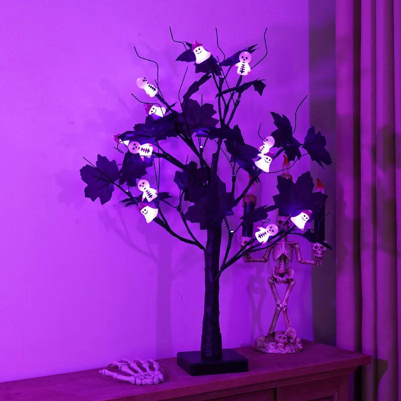 simple style artistic tree plastic indoor party lightings