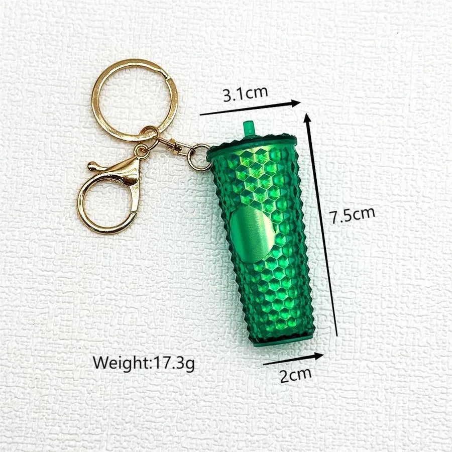 Simple Style Colorful Plastic Unisex Keychain