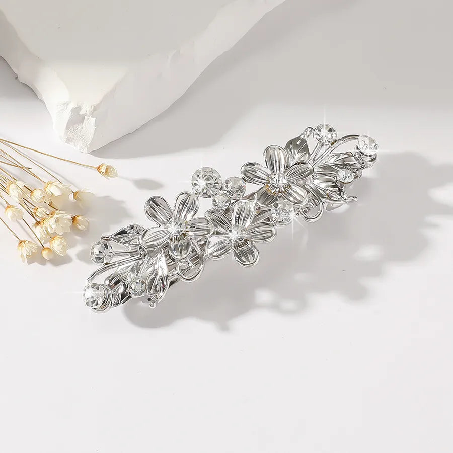 Elegant Women's Flower Zinc alloy Hair Clip
