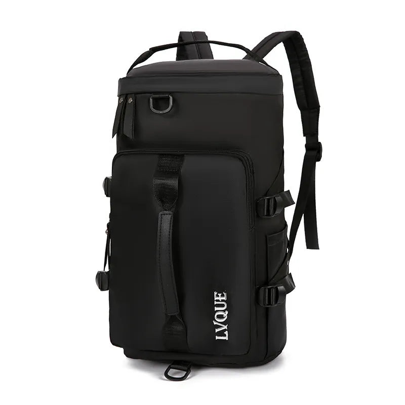 Unisex Streetwear Letter Solid Color Oxford Cloth Waterproof Travel Bags