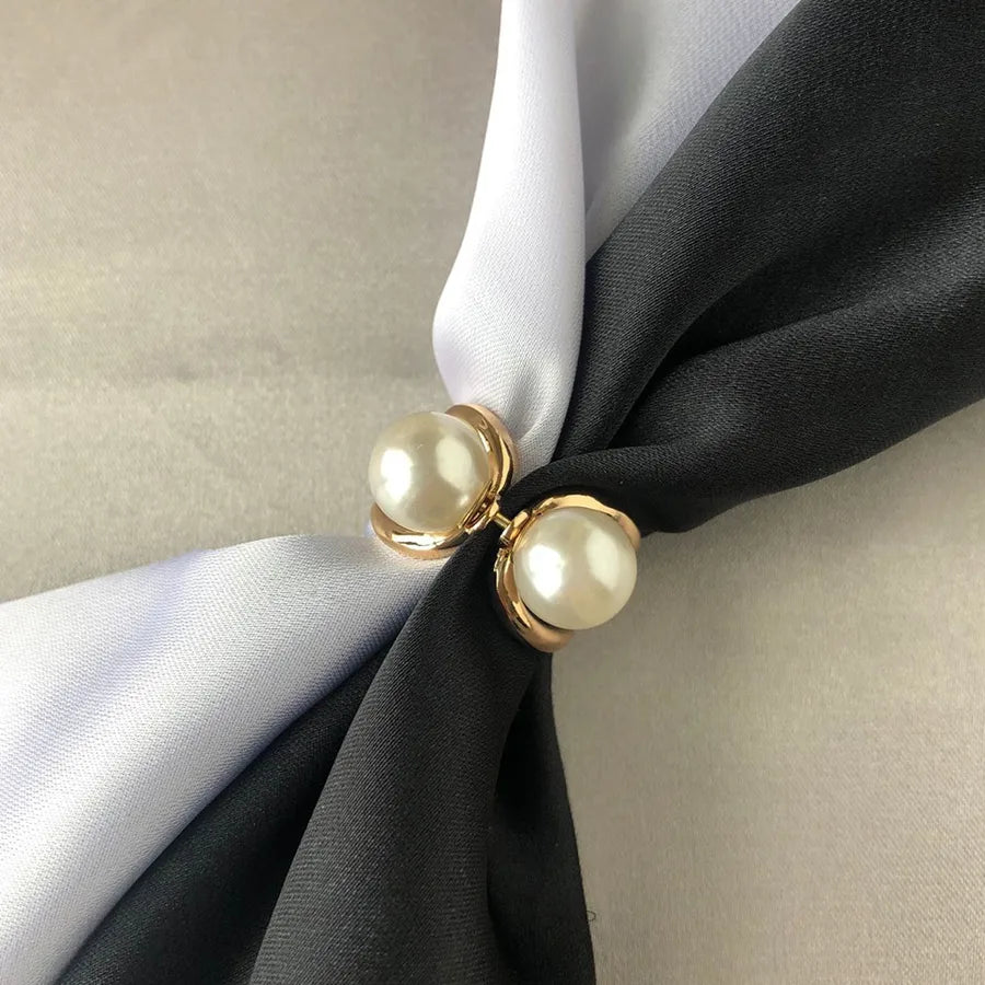 Sweet Flower Alloy Women's Scarf Ring