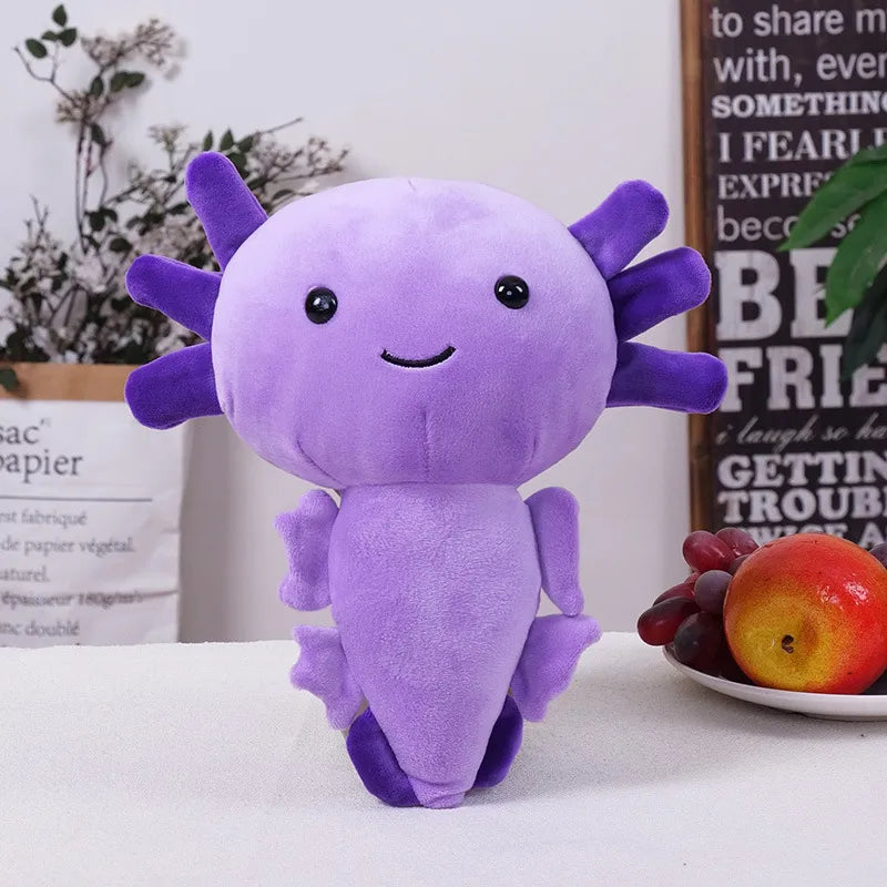 direct   salamander doll plush toy Axoiotl hexagonal dinosaur doll spot