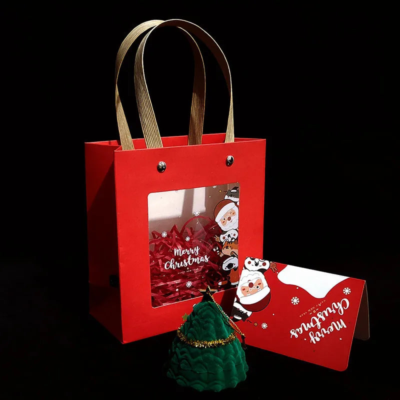 1 Piece Cute Festival Christmas Christmas Tree Santa Claus Snowman Jewelry Boxes