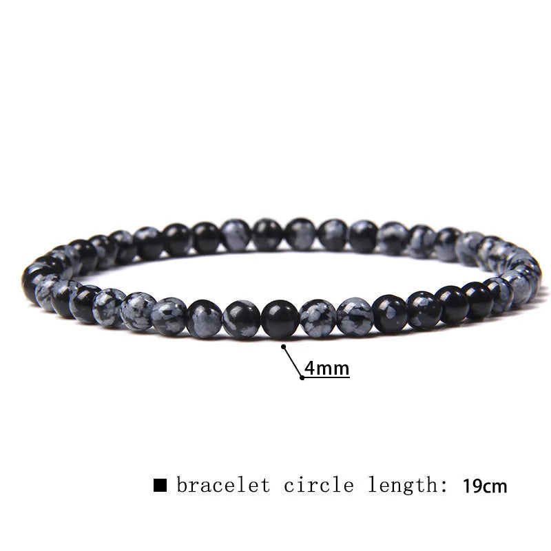 Simple Style Geometric natural stone Bracelets In Bulk