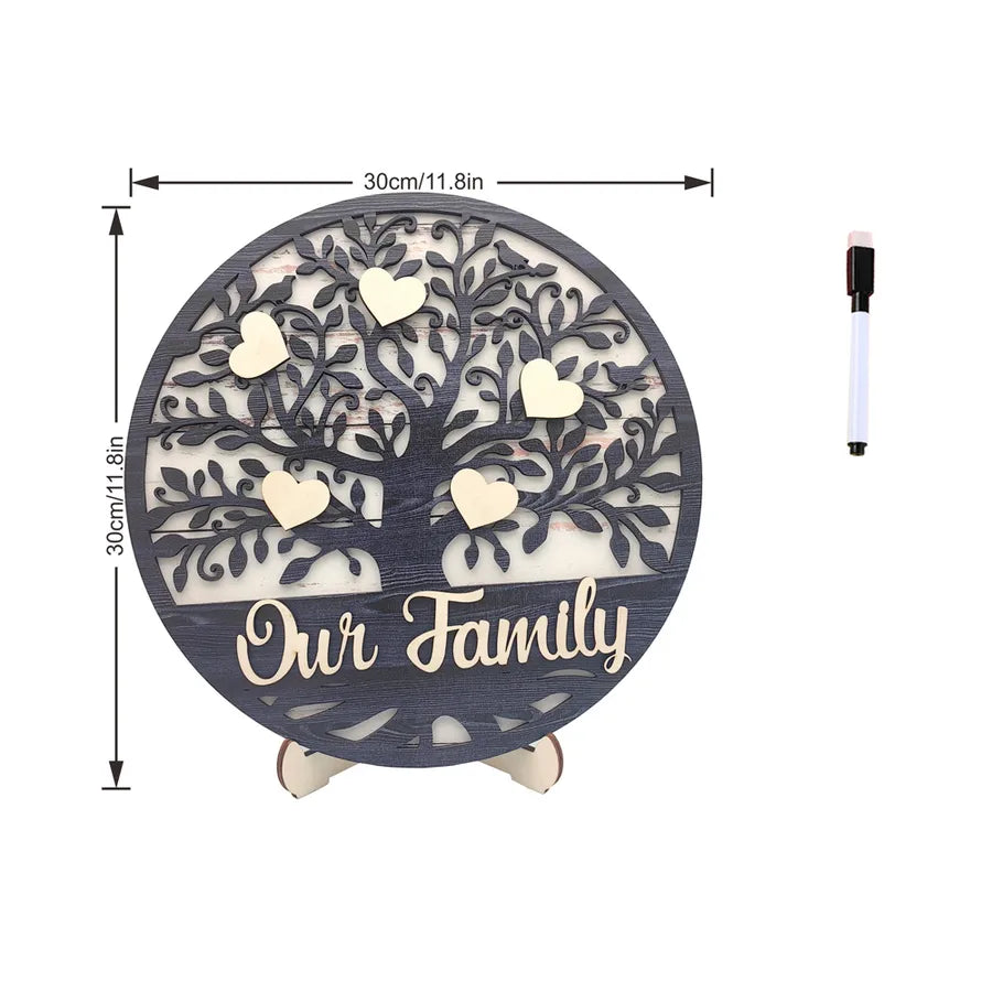 Mother'S Day Casual Elegant Classical Letter Wood Ornaments Artificial Decorations
