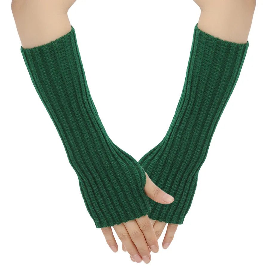 women's modern style solid color gloves 1 pair