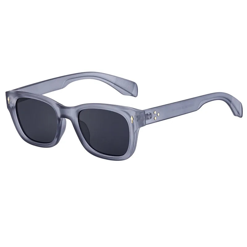 Vacation Solid Color Tac Square Full Frame Men's Sunglasses