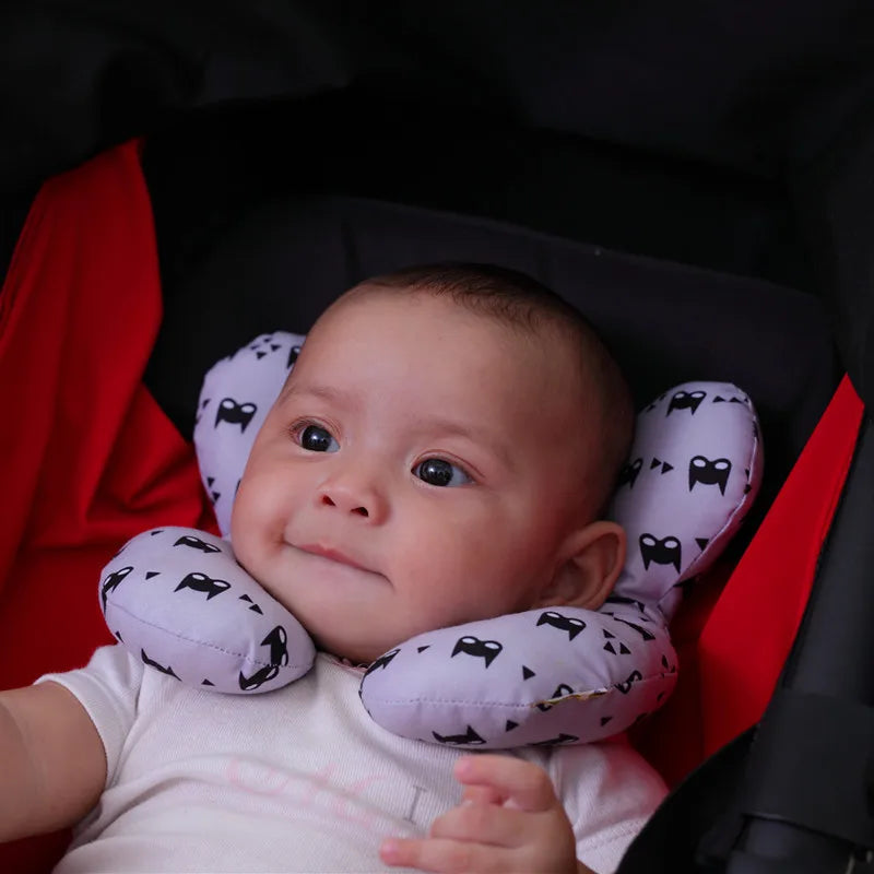 baby head protector u-shape pillow cart fixed head pillow car seat sleeping protection head neck pillow wholesale