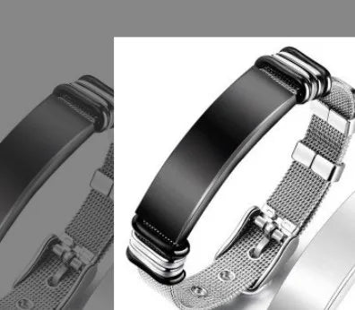Original Design Geometric 304 Stainless Steel Plating Men'S Bracelets