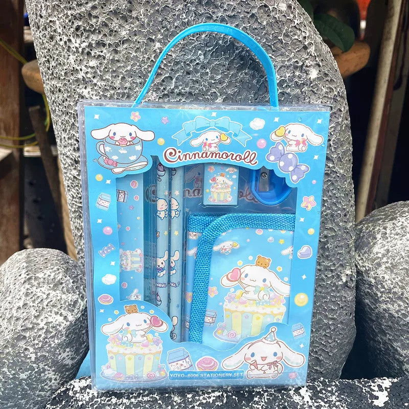 1 Set Cartoon Class Learning Children'S Day Plastic Cute Stationary Sets