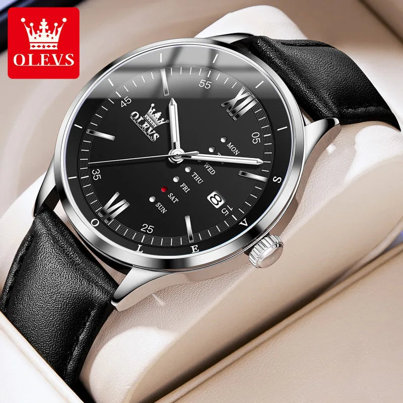 Star endorsement Ouli brand manufacturers wholesale multi-functional business quartz watch luminous trend men's watches