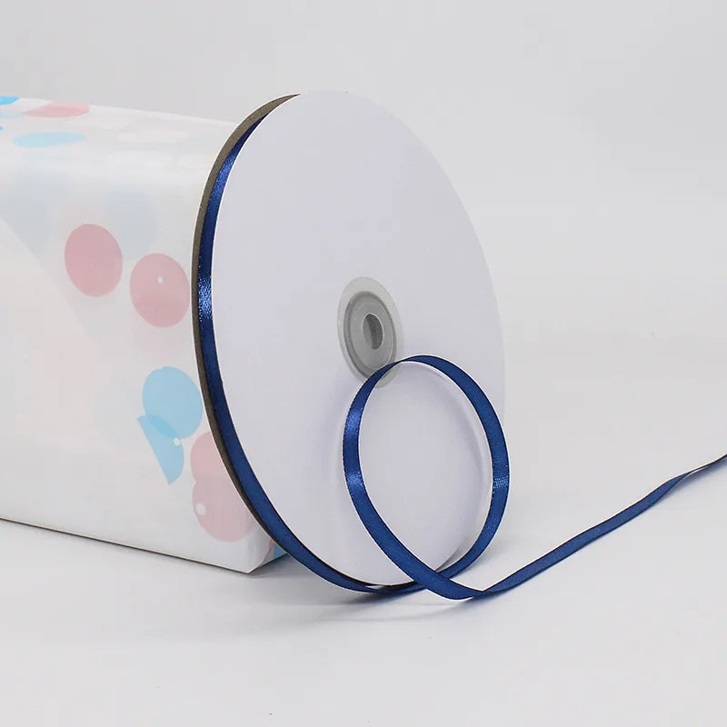 Classic Style Solid Color Polyester Wedding Birthday Party Supplies Gift Wrapping Supplies 1 Roll