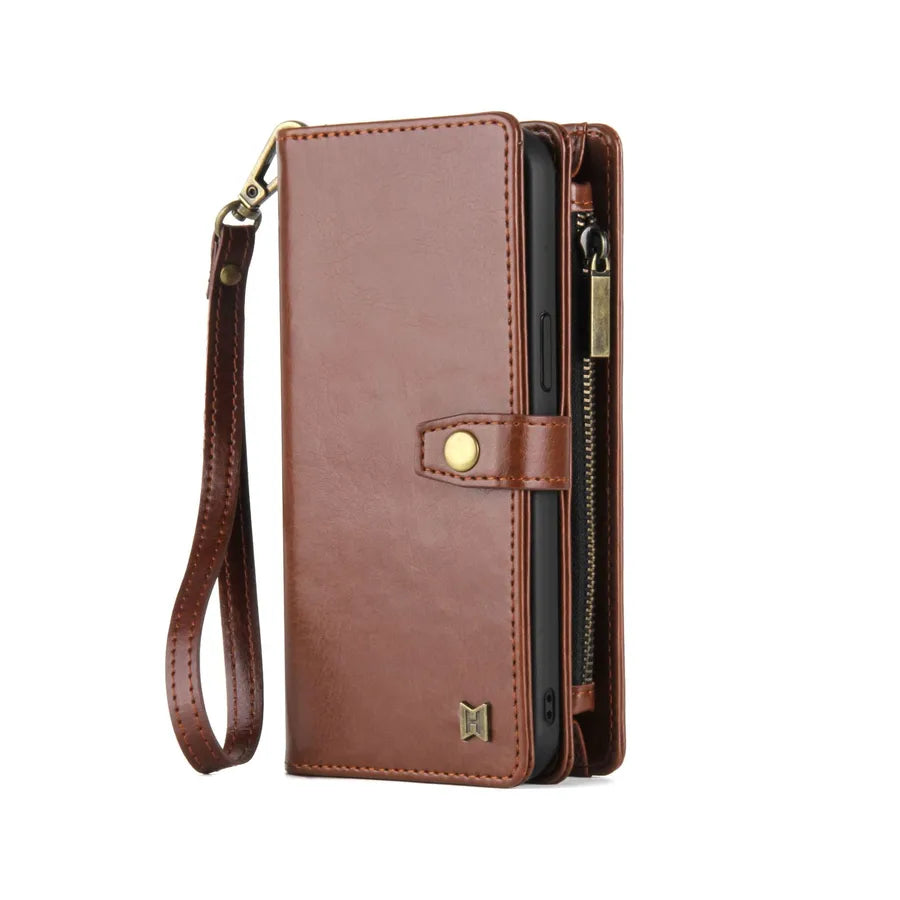 Pu Leather Solid Color Handmade Streetwear Phone Cases Phone Accessories