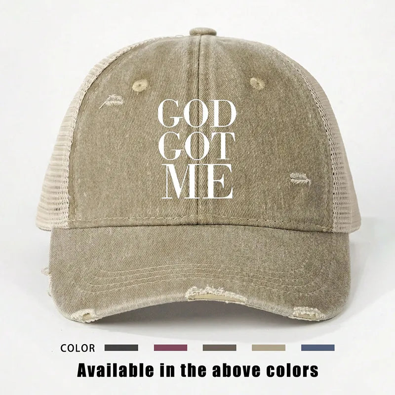 Women's Vacation Classic Style Slogan Curved Eaves Baseball Cap