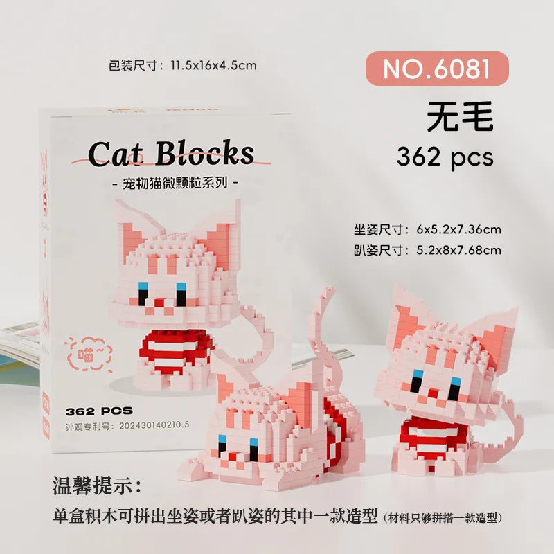 Kids(7-16Years) Children Unisex Cartoon Character Plastic Building Toys Learning & Education Toys
