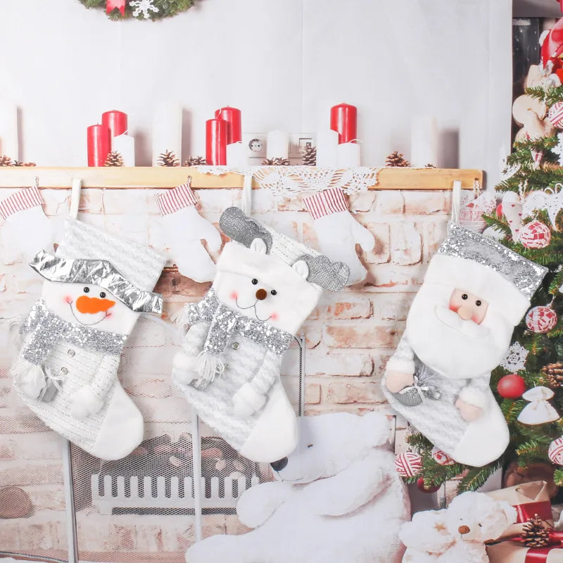 Christmas Santa Claus Snowman Deer Party Christmas socks