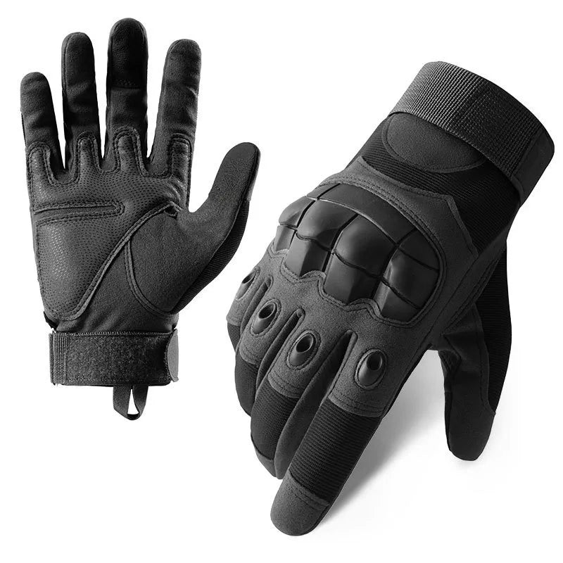 Tactical Gloves Men's Z192 Soft Shell Protective Pad Long Finger Touch Screen Fighting Non-slip Outdoor Military Fan Riding Gloves Men