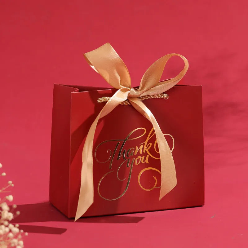 valentine's day retro letter paper wedding gift bags