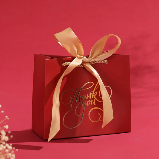 valentine's day retro letter paper wedding gift bags