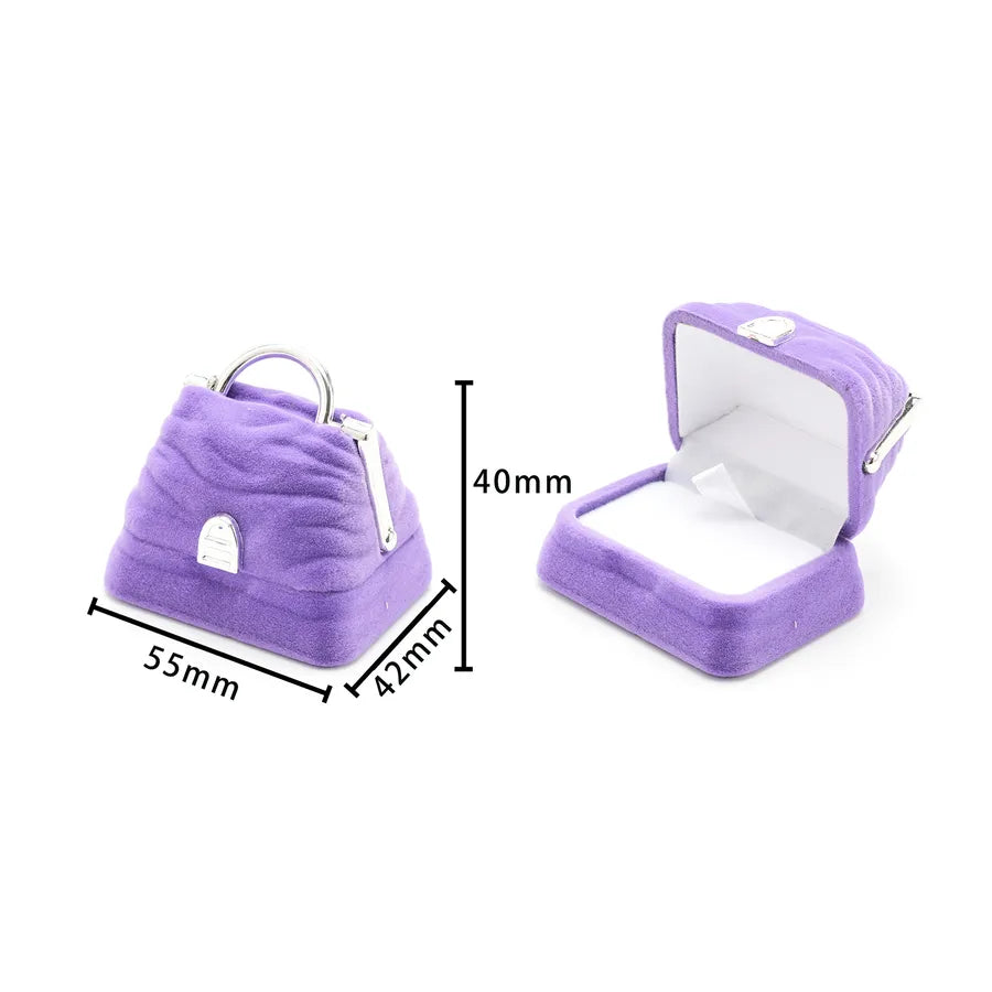 1 Piece Flannel Simple Style Classic Style Daily Angel Crown Strawberry Jewelry Boxes