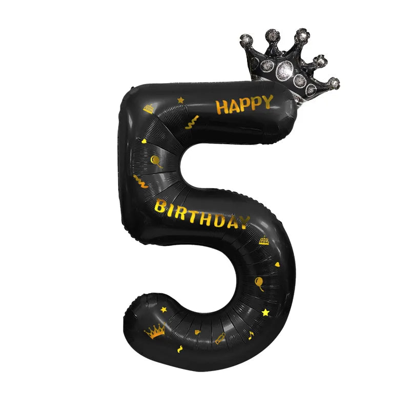 birthday princess glam letter aluminum film indoor outdoor party balloons