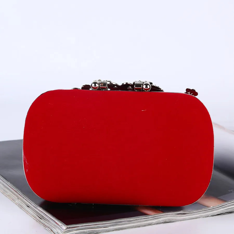 retro peacock dinner bag diamond clutch bag handmade evening bag classic velvet bridal banquet bag