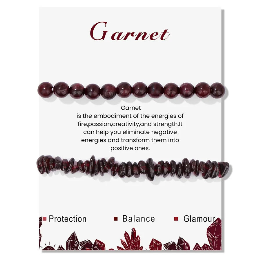 Elegant Geometric natural stone Crystal Bracelets In Bulk