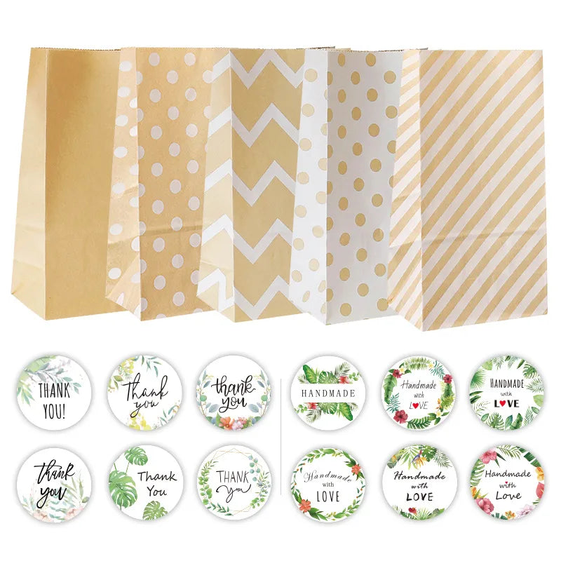 cute stripe polka dots paper date gift wrapping supplies