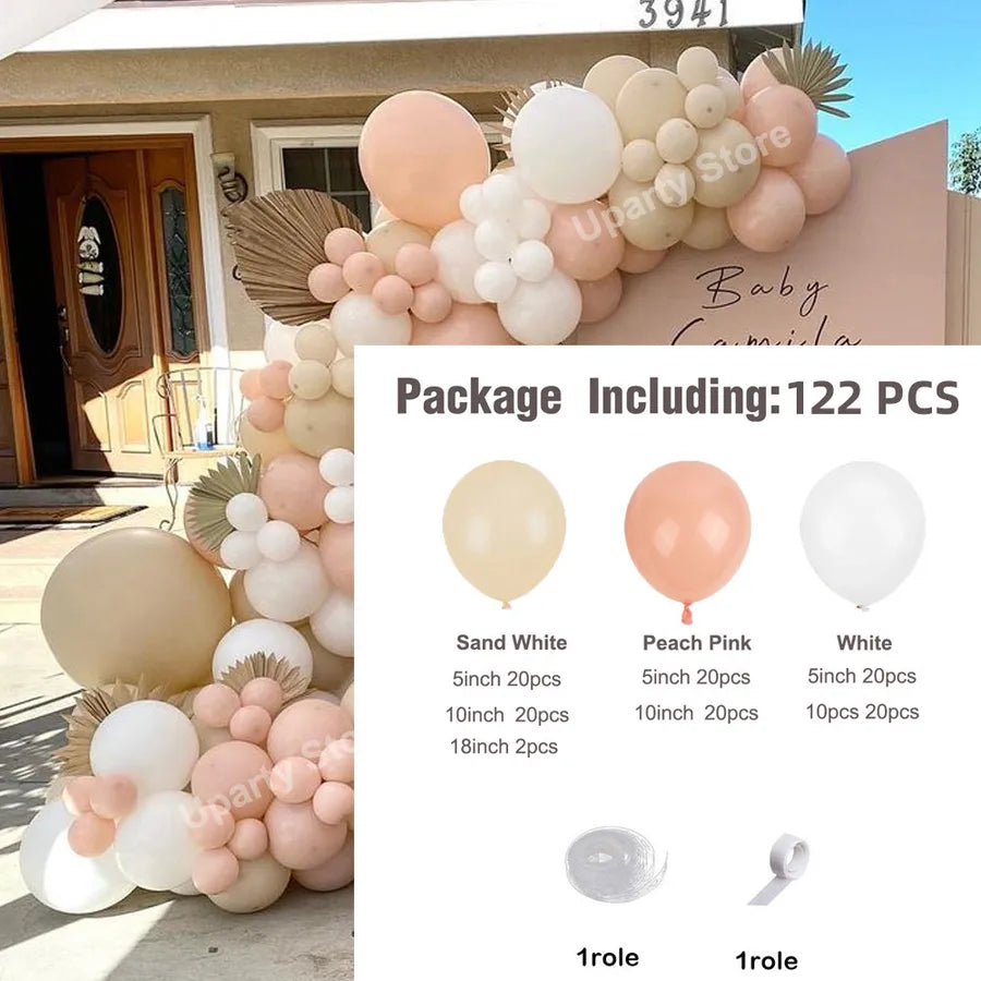 10 Series Birthday Party Decoration Balloon Suit Balloon Chain Arch Wedding Wedding Room Scene Arrangement