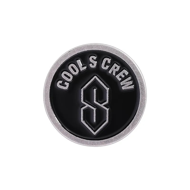 Trendy Letter Quote Lapel Pin Cartoon  Badge Clothing Backpack Accessory Unisex Personalized Fashion Jewelry
