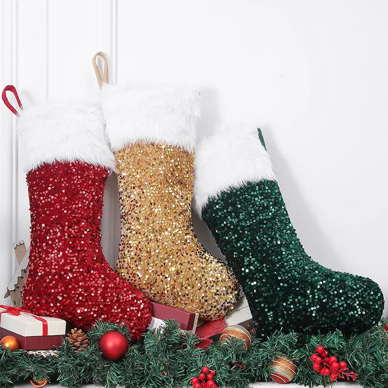 Christmas Retro Exaggerated Sock Indoor Party Festival Christmas socks