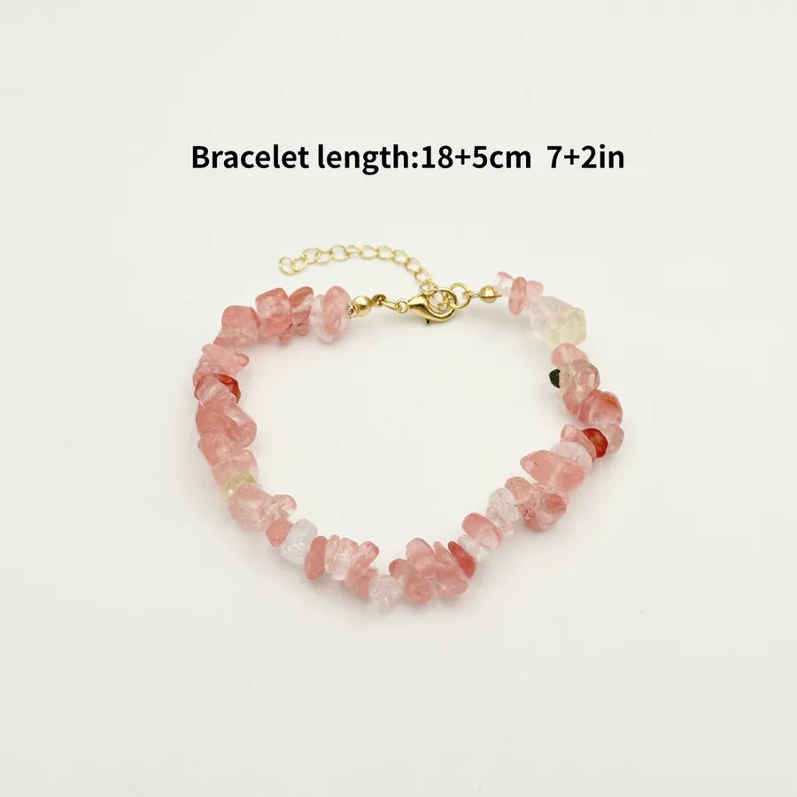 Vacation Bohemian Geometric natural stone turquoise Bracelets In Bulk