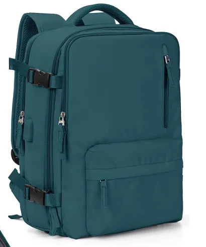 In stock large capacity travel bag wash bag portable storage bag travel wash suit USB backpack storage