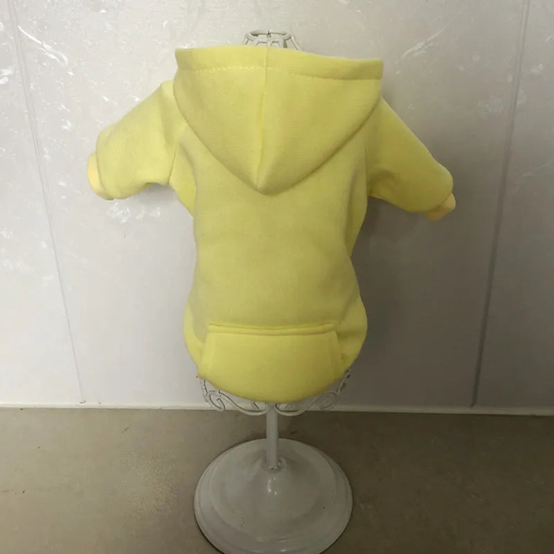 british style cotton solid color pet clothing