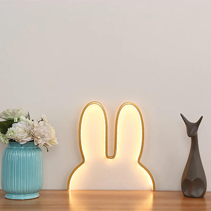 Modern Minimalist Style Night Light Led Circular Disk Cylindrical Stand Decorative Lamp For Bedroom Living Room