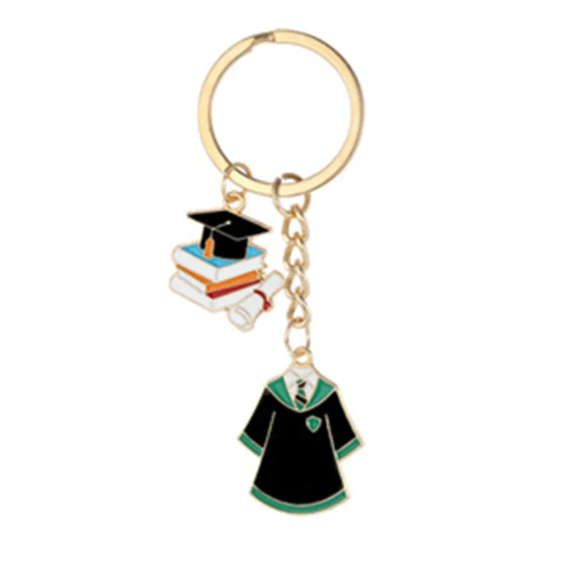 1 Piece Modern Style Simple Style Book Alloy Stamping Stoving Varnish Plating Unisex Screw Clasp Closure Keychain