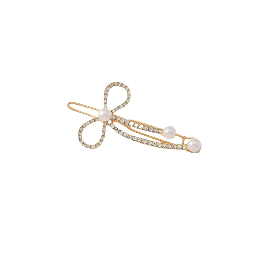 Elegant Women's Butterfly Zinc Alloy Diamond Hair Pins