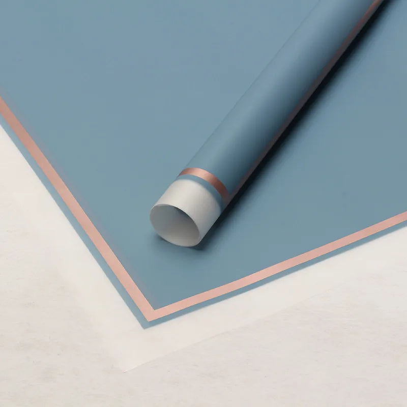 Elegant Romantic Solid Color Korean Plain Paper Daily Date Korean Floral Wrapping Paper Party Supplies Gift Wrapping Supplies 1 Pack of 20 Sheets