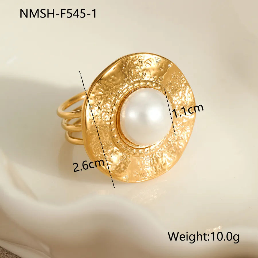 Wholesale Jewelry IG Style Elegant Glam Flower Butterfly Bow Knot 304 Stainless Steel Open Rings